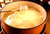 Receita de Fondue de queijo com batata