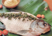 Receita de Peixe na Folha da Banana