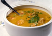 Receita de Sopa de Peixe � Albuquerque