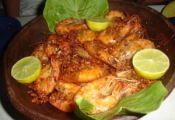 Receita de Camar�o ao alho e �leo