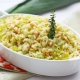 Risoto de Salm�o com Alho-por�